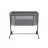 Кроватка Kikkaboo Patut co-sleeper KikkaBoo Noah Dark Grey 2025