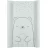 Saltea infasat Kikkaboo Saltea de infasat tare KikkaBoo Bear with me Mint, 70x50 cm