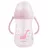 Кружка Kikkaboo Cana cu manere si pai KikkaBoo Dino World Pink, 300 ml