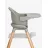 Scaun de masa Kikkaboo Scaun de masa 6 in 1 KikkaBoo Woody Grey