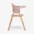 Детский стульчик для кормления Kikkaboo Scaun de masa 6 in 1 KikkaBoo Woody Pink