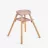 Детский стульчик для кормления Kikkaboo Scaun de masa 6 in 1 KikkaBoo Woody Pink