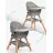 Детский стульчик для кормления Kikkaboo Scaun de masa 6 in 1 KikkaBoo Woody Army Green