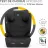Scaun auto pentru copii Kikkaboo Scaun auto cu isofix KikkaBoo i-Aid i-Size Black, 100-150 cm
