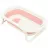 Ванночка Kikkaboo Cadita pliabila KikkaBoo Fiji Blush