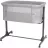 Кроватка Kikkaboo Patut co-sleeper KikkaBoo Noah Light Grey 2025