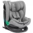 Scaun auto pentru copii Kikkaboo Scaun auto cu isofix KikkaBoo i-Roll i-Size Light Grey, 40-150 cm