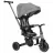 Bicicleta pentru copii Kikkaboo Tricicleta 8 in 1 KikkaBoo Aluma Grey
