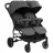 Коляска Kikkaboo Carucior pentru gemeni KikkaBoo Happy 2 Dark Grey