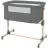Кроватка Kikkaboo Patut co-sleeper KikkaBoo Amaris Dark Grey