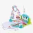 Игровой коврик Kikkaboo Salteluta de joaca KikkaBoo Piano Pink Forest