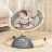 Детское кресло-качалка Kikkaboo Leagan electric KikkaBoo Ashlee 2025 Dark Grey