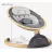 Детское кресло-качалка Kikkaboo Leagan electric KikkaBoo Ashlee 2025 Dark Grey