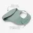 Слюнявчик Kikkaboo Baveta din silicon KikkaBoo Platinum Sage