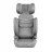Scaun auto pentru copii Kikkaboo Scaun auto cu isofix KikkaBoo i-Stand i-Size Light Grey, 100-150 cm
