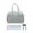 Geanta Kikkaboo Geanta pentru mame KikkaBoo Chelsea Dots Grey