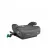Scaun auto înălțător pentru copii Kikkaboo Inaltator KikkaBoo i-Boost i-Size Dark Grey, 125-150 cm