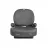 Scaun auto înălțător pentru copii Kikkaboo Inaltator KikkaBoo i-Boost i-Size Dark Grey, 125-150 cm