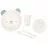 Столовый сервиз Kikkaboo Set de hranire din plastic KikkaBoo Bear with Me Mint
