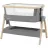 Кроватка Kikkaboo Patut pentru bebelusi KikkaBoo Nanna Dark Grey