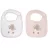 Baveta Kikkaboo Set 2 bavete KikkaBoo Terry Dreamy Flight Pink