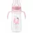 Бутылочка для кормления Kikkaboo Biberon din plastic KikkaBoo Jungle King Pink, 400 ml