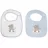 Baveta Kikkaboo Set 2 bavete KikkaBoo Terry Dreamy Flight Blue