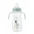 Biberon pentru bebelusi Kikkaboo Biberon din plastic KikkaBoo Jungle King Mint, 400 ml