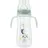 Biberon pentru bebelusi Kikkaboo Biberon din plastic KikkaBoo Jungle King Mint, 400 ml