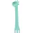 Set tacâmuri pentru copii Kikkaboo Lingurita de silicon KikkaBoo Giraffe Menta
