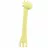 Set tacâmuri pentru copii Kikkaboo Lingurita de silicon KikkaBoo Giraffe Galben