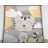 Arena pentru copii Kikkaboo Tarc pentru pentru copii KikkaBoo Enjoy Grey Cat