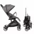 Carucior Kikkaboo Carucior de plimbare KikkaBoo Miley Dark Grey