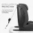 Scaun auto pentru copii Kikkaboo Scaun auto KikkaBoo i-Flit Dark Grey i-Size, 76-150 cm