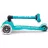 Trotineta Micro Trotineta Micro Mini Deluxe Foldable LED Aqua