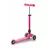 Trotineta Micro Trotineta Micro Mini Deluxe Foldable LED Pink