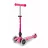 Trotineta Micro Trotineta Micro Mini Deluxe Foldable LED Pink