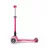 Trotineta Micro Trotineta Micro Mini Deluxe Foldable LED Pink