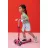 Trotineta Micro Trotineta Micro Mini Deluxe Magic LED Pink