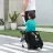 ЧЕМОДАН TOLOCAR Micro Troller Micro Ride On Luggage Eazy Black