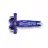 Trotineta Micro Trotineta Micro Mini 3in1 Deluxe Plus LED Blue