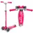 Trotineta Micro Trotineta Micro Maxi Deluxe Pro LED Pink