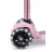 Trotineta Micro Trotineta Micro Maxi Deluxe Pro LED Rose