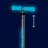 Trotineta Micro Trotineta Micro Maxi Deluxe Glow LED Plus Crystal Blue
