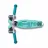 Trotineta Micro Trotineta Micro Maxi Deluxe Pro LED Vibrant Blue