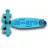 Trotineta Bright Starts Trotineta Micro Maxi Deluxe Foldable LED Bright Blue