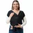 Cangur Momcozy Sling pentru purtarea bebelusilor Momcozy Wrap Black
