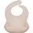Baveta Petite&Mars Baveta moale din silicon Petite&Mars Sam Beige