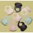 Baveta Petite&Mars Baveta moale din silicon Petite&Mars Sam Pink