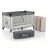 Patut pliabil Petite&Mars Patut pliabil Petite&Mars Nyja Teddy Biker Grey​